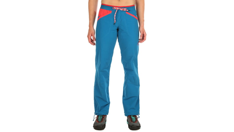 La Sportiva Sharp Pant - Womens, Neptune Hibiscus, Small, I61-619402-S