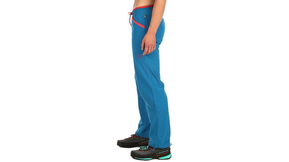 La Sportiva Sharp Pant - Womens, Neptune Hibiscus, Small, I61-619402-S