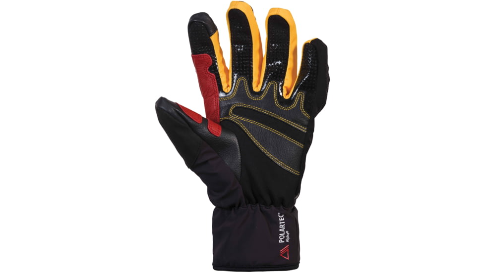 La Sportiva Skimo Gloves Evo, Black/Yellow, Large, Y45-999100-L