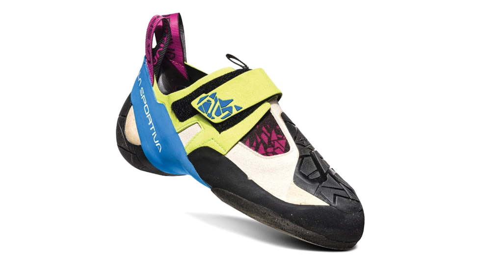 La Sportiva Skwama Climbing Shoes - Womens, Apple Green/Cobalt Blue, 35, ZFCS012-E05B13-35
