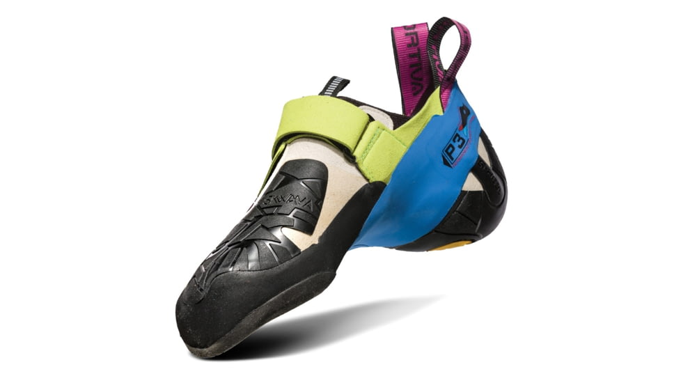 La Sportiva Skwama Climbing Shoes - Womens, Apple Green/Cobalt Blue, 35, ZFCS012-E05B13-35
