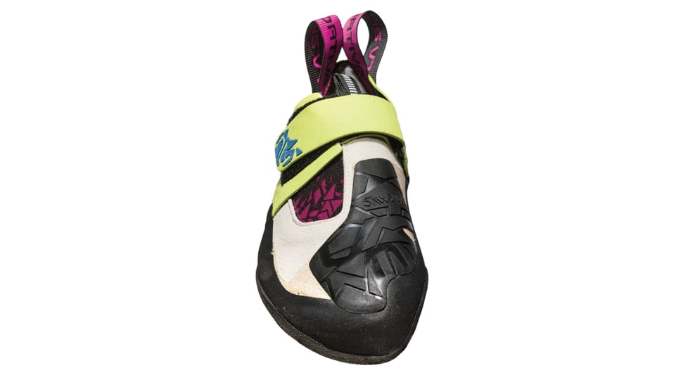 La Sportiva Skwama Climbing Shoes - Womens, Apple Green/Cobalt Blue, 35, ZFCS012-E05B13-35