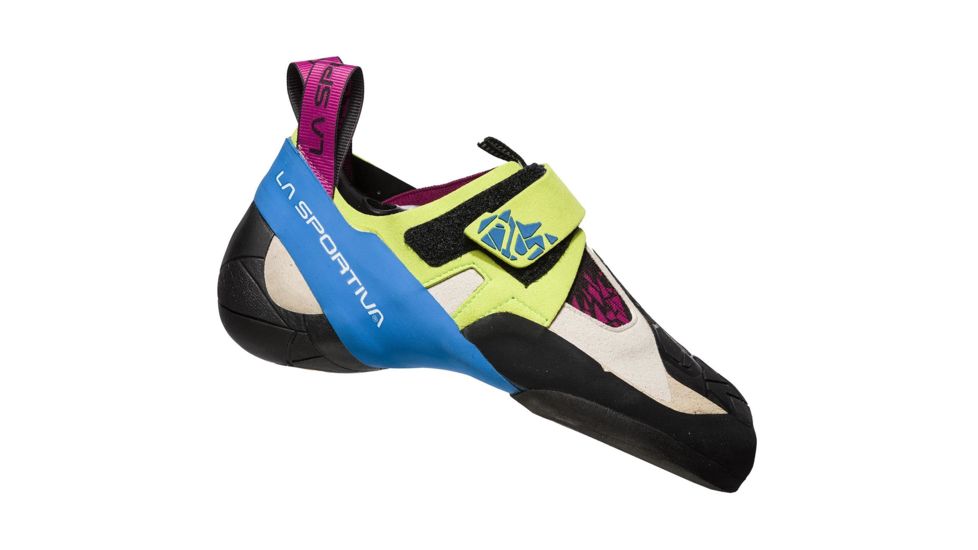 La Sportiva Skwama Climbing Shoes - Women's, Apple Green/Cobalt Blue, 41.5, Medium, 20I-705613-41.5