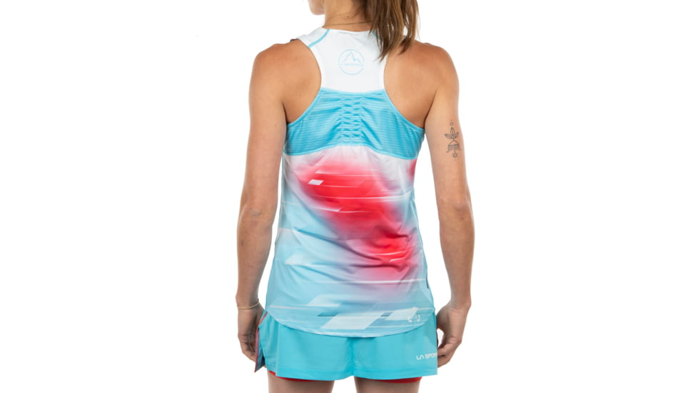 La Sportiva Sky Tank - Womens, Malibu Blue/White, Small, Q22-602000-S