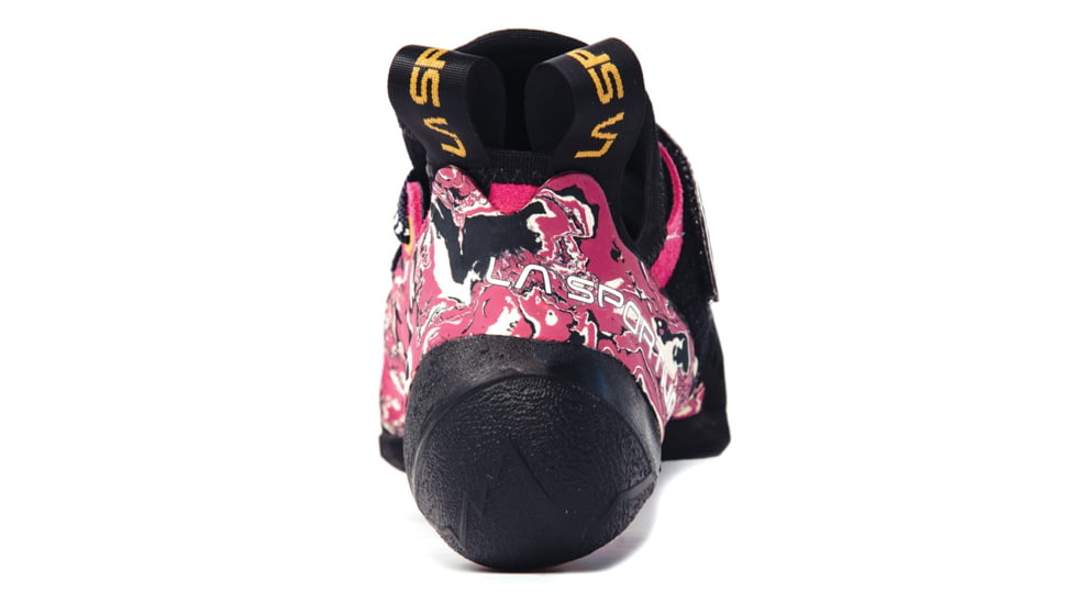 La Sportiva Solution Climbing Shoe  - Women's, White/Pink, 34.5 10J-WP-34.5