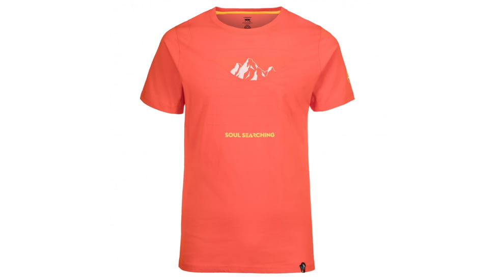 La Sportiva Soul Searching T-Shirt - Men's, Tangerine, Medium H77-202202-M