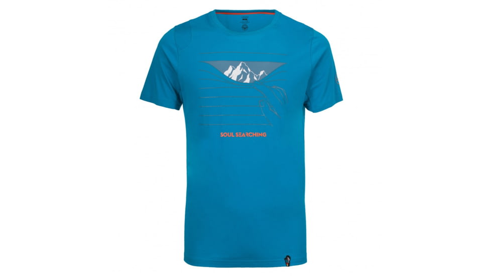 La Sportiva Soul Searching T-Shirt - Men's, Tropic Blue, Small H77-614614-S
