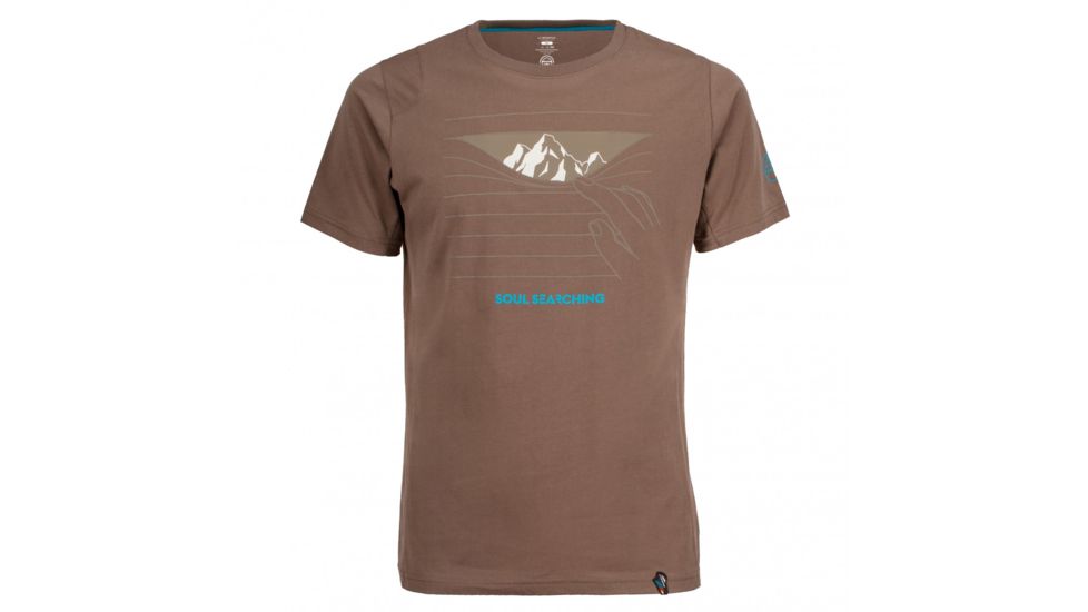 La Sportiva Soul Searching T-Shirt - Men's, Falcon Brown, Large H77-804804-L