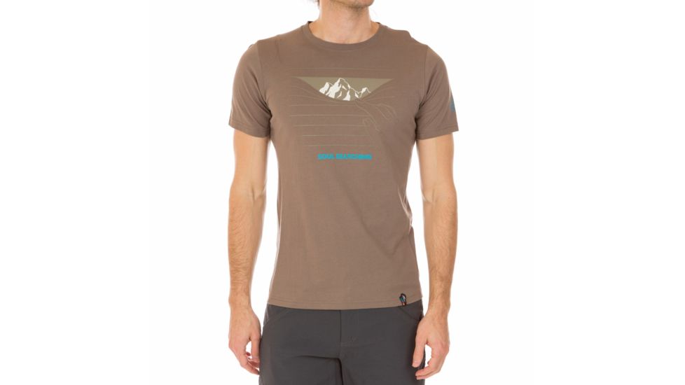 La Sportiva Soul Searching T-Shirt - Men's, Falcon Brown, Large H77-804804-L