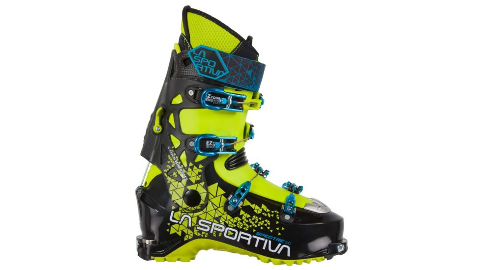 La Sportiva Spectre 2.0 Alpine Touring Boot - Men's, Black/Applegreen, 28, 29903