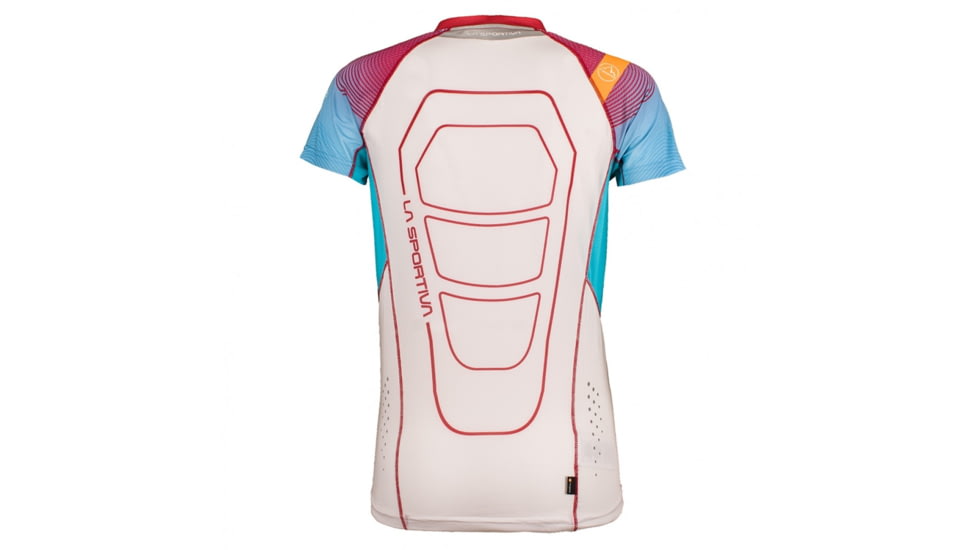 La Sportiva Speed T-Shirt - Women's, Berry/White, Extra Small K43-303000-XS