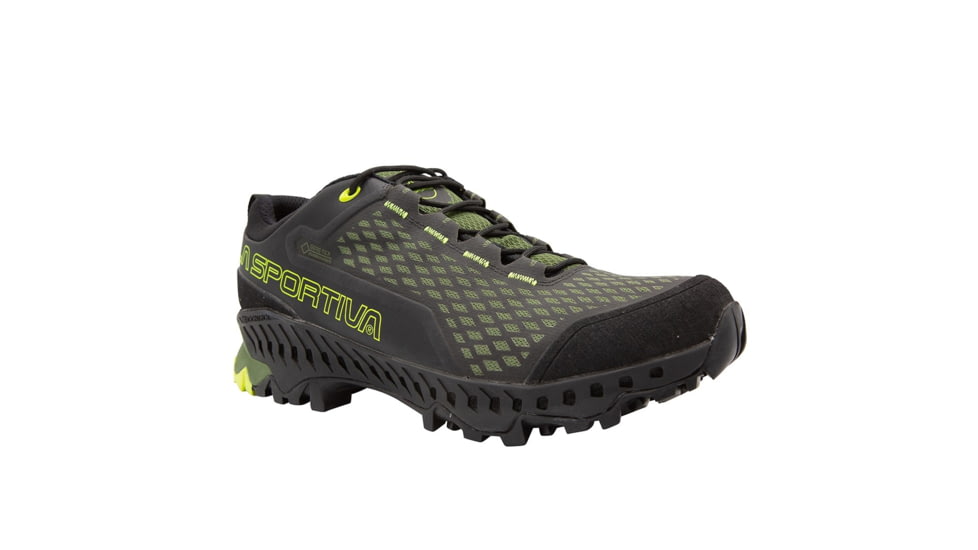 La Sportiva Spire GTX Hiking Shoes - Men's, Black/Neon, 46.5, ZFHS094-K00E20-46.5