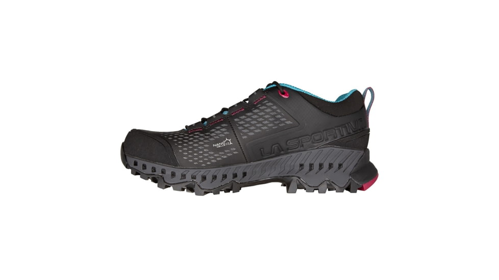 La Sportiva Spire GTX Hiking Shoes - Womens, Black/Topaz, 40.5, ZFHS095-K00B24-40.5