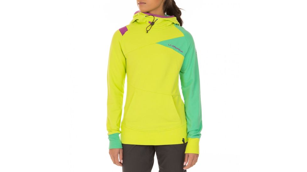 La Sportiva Squamish Hoody - Women's, Apple Green/Jade Green, Medium I80-705704-M