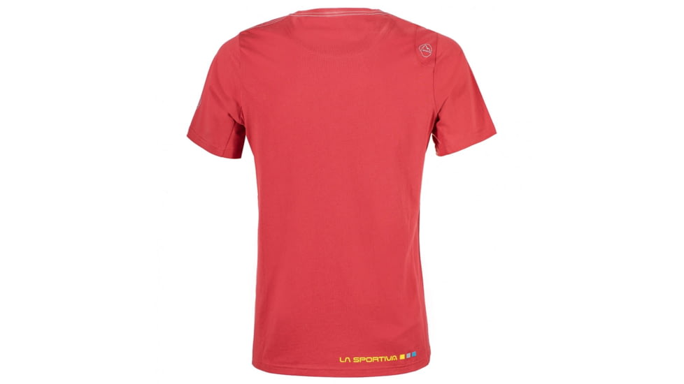 La Sportiva Square T-Shirt - Men's, Cardinal Red, Extra Large H49-307307-XL