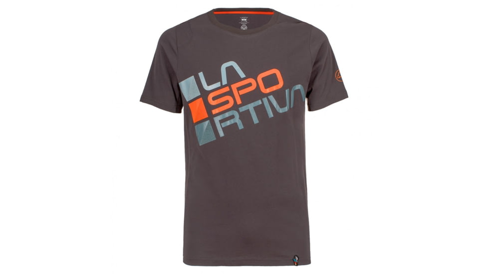 La Sportiva Square T-Shirt - Men's, Carbon, Medium H49-900900-M