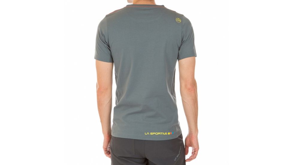 La Sportiva Square T-Shirt - Men's, Slate, Extra Large H49-903903-XL