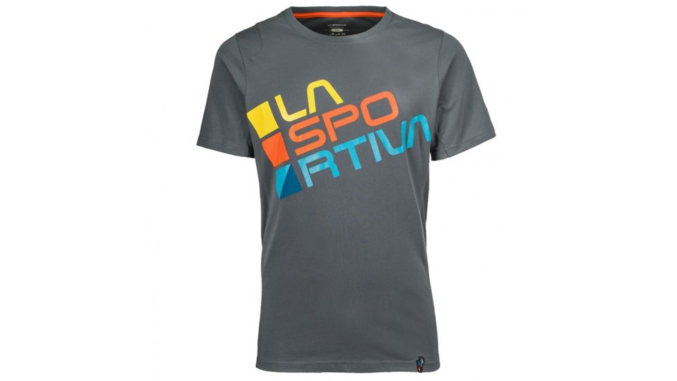 La Sportiva Square T-Shirt - Men's, Slate, Extra Large H49-903903-XL