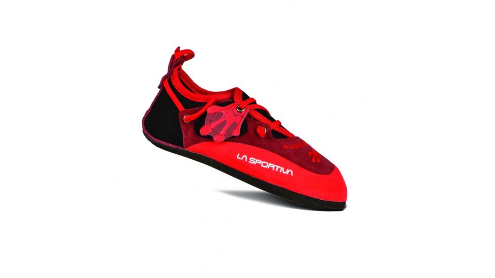 La Sportiva Stickit Climbing Shoe - Kids, Chili/Poppy, 30/31, 802-309311-30/31