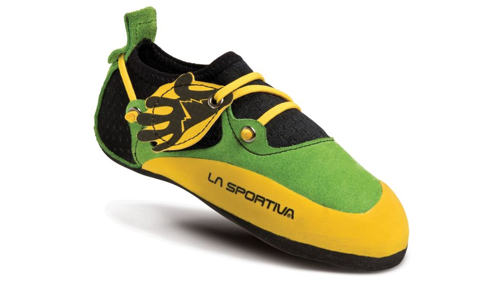 La Sportiva Stickit Climbing Shoe - Kids, Green, 26/27, 802-GREEN-26/27