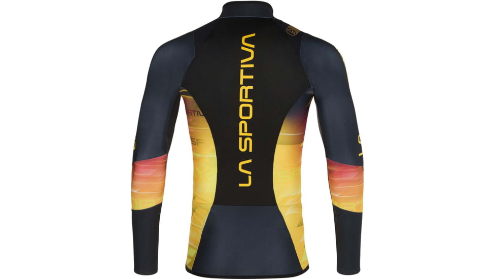 La Sportiva Stratos V Racing Jacket - Mens, Black/Yellow, Extra Large, A36-999100-XL