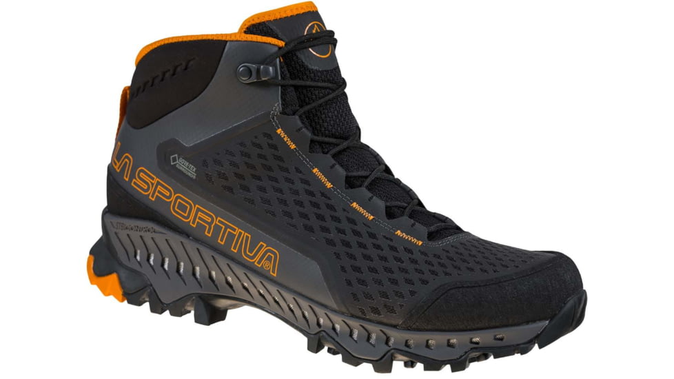 La Sportiva Stream GTX Hiking Shoes - Mens, Carbon/Maple, 39, 24D-900205-39