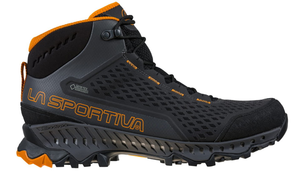 La Sportiva Stream GTX Hiking Shoes - Mens, Carbon/Maple, 39, 24D-900205-39