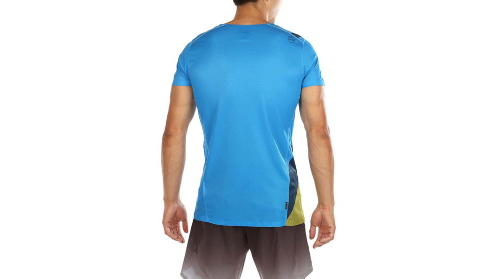 La Sportiva Stream T-Shirt - Mens, Neptune/Opal, Extra Large, P10-619618-XL