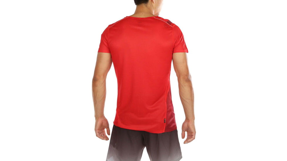 La Sportiva Stream T-Shirt - Mens, Poppy/Chili, Extra Large, P10-311309-XL