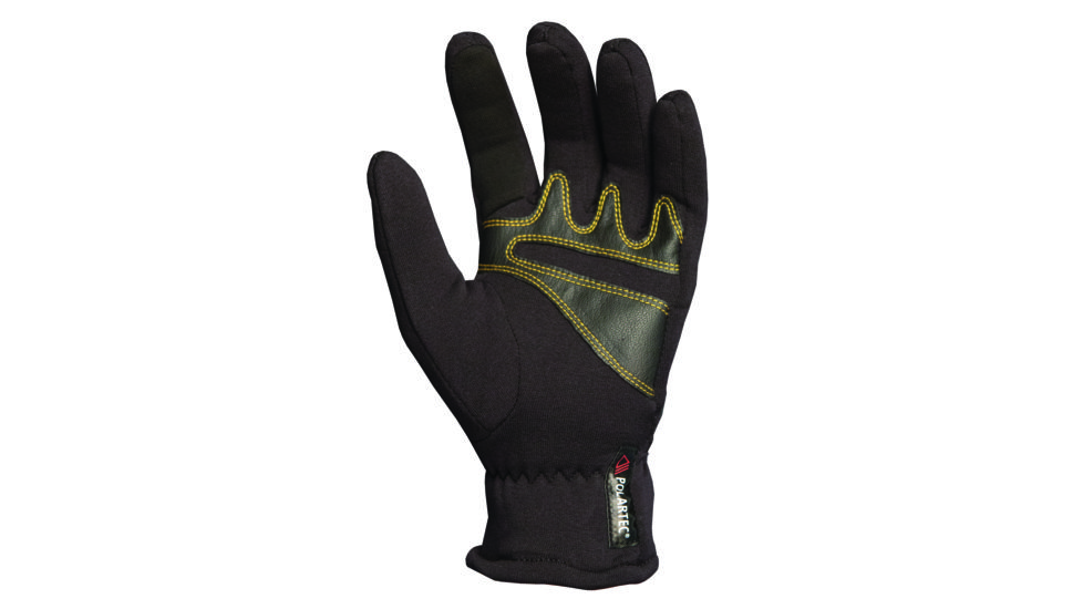 La Sportiva Stretch Gloves, Black/Yellow, Large, X48-BY-L, 9-9.5
