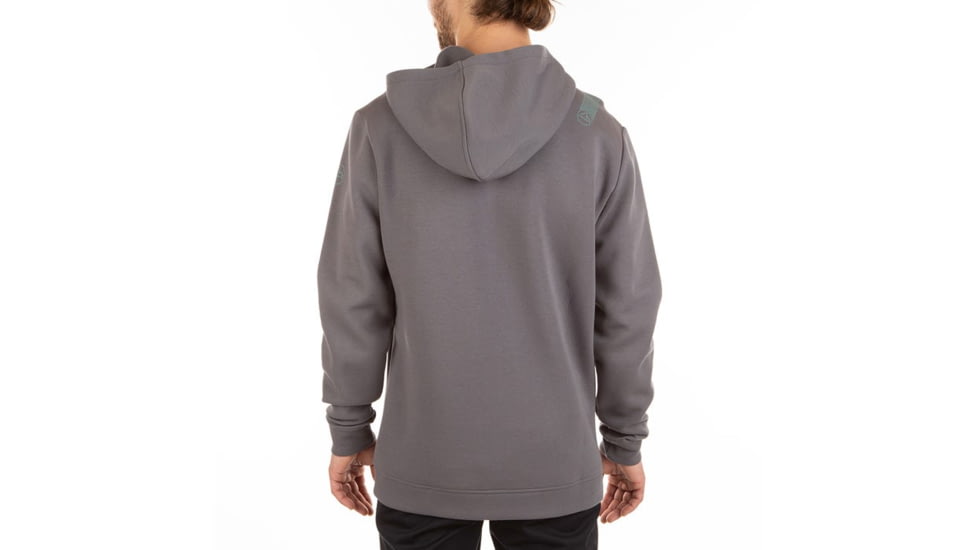 La Sportiva Stride Hoody - Mens, Grey/Pine, Small, P04-901714-S