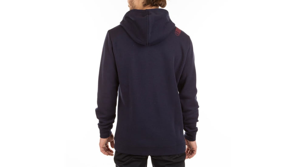 La Sportiva Stride Hoody - Mens, Navyblue/Chili, Large, P04-603309-L