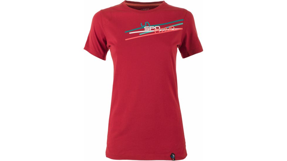 La Sportiva Stripe 2.0 T-Shirt - Women's-Berry-Large