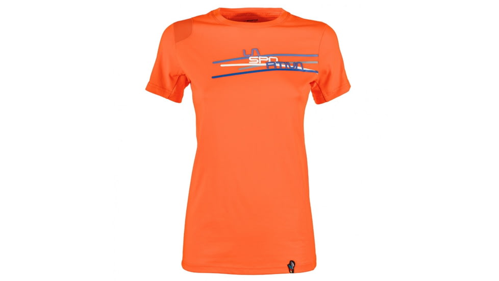 La Sportiva Stripe 2.0 T-Shirt - Women's, Lily Orange, Medium I50-203203-M