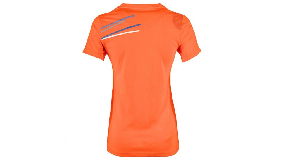 La Sportiva Stripe 2.0 T-Shirt - Women's, Lily Orange, Medium I50-203203-M