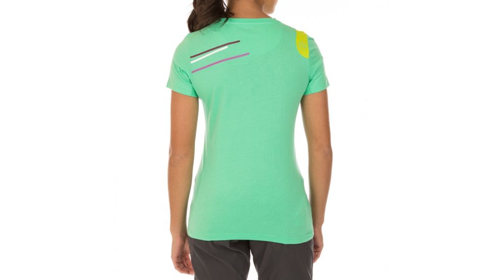 La Sportiva Stripe 2.0 T-Shirt - Women's, Apple Green, Medium I50-705705-M