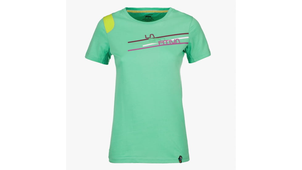 La Sportiva Stripe 2.0 T-Shirt - Women's, Apple Green, Medium I50-705705-M