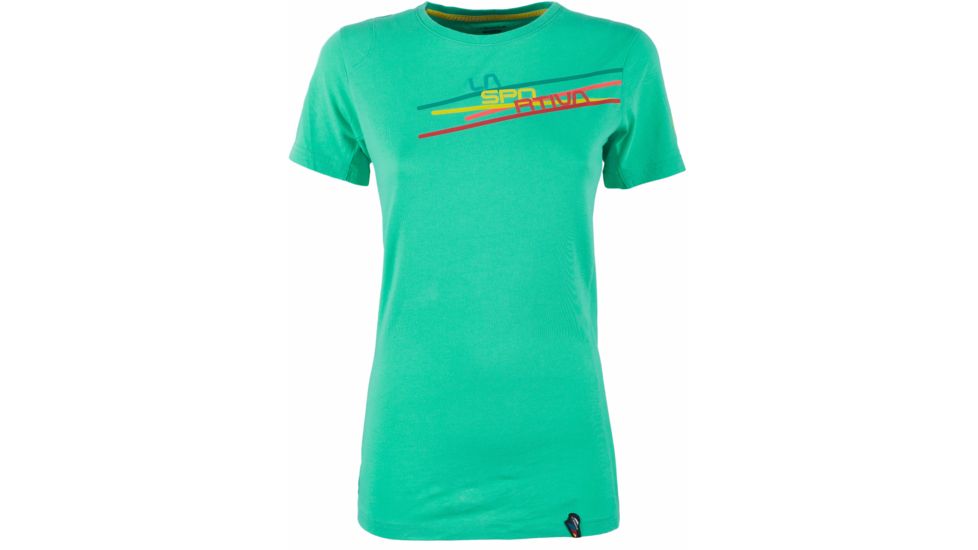 La Sportiva Stripe 2.0 T-Shirt - Women's-Mint-Small