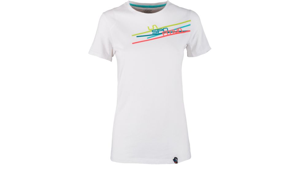 La Sportiva Stripe 2.0 T-Shirt - Women's-White-Small