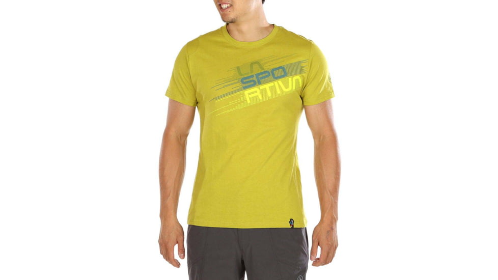 La Sportiva Stripe Evo T-Shirt - Mens, Kiwi, Small, H25-713713-S
