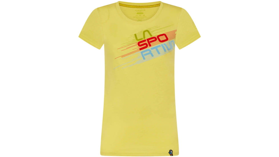 La Sportiva Stripe Evo T-Shirt - Womens, Celery, Extra Small, I31-715715-XS