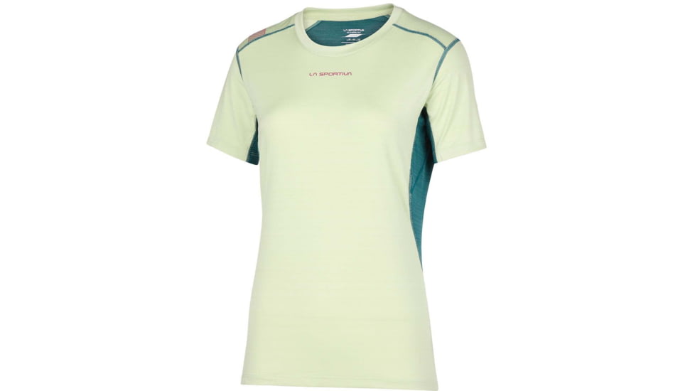 La Sportiva Sunfire T-Shirt - Womens, Celadon/Alpine, Extra Small, M30-727726-XS