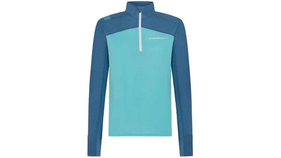 La Sportiva Swift Long Sleeve - Womens, Aquarelle/Atlantic, Small, Q19-631630-S