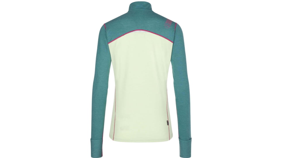 La Sportiva Swift Long Sleeve - Womens, Celadon/Alpine, Small, Q19-727726-S