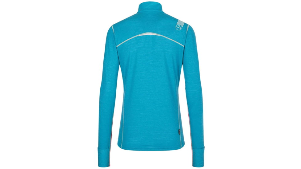 La Sportiva Swift Long Sleeve - Womens, Crystal/Cerise, Large, Q19-635409-L