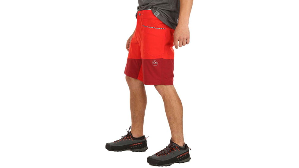La Sportiva Taku Short - Mens, Poppy/Chili, Medium, P19-311309-M