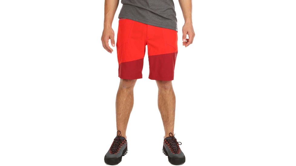 La Sportiva Taku Short - Mens, Poppy/Chili, Medium, P19-311309-M