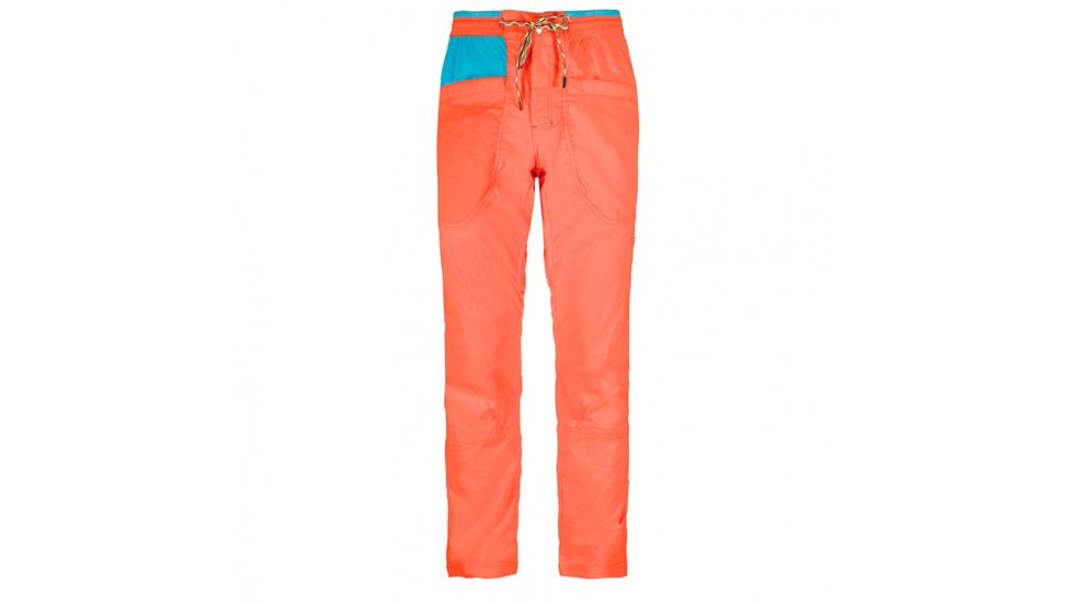 La Sportiva Talus Pant - Men's, Tangerine/Tropic Blue, Extra Large H59-202614-XL