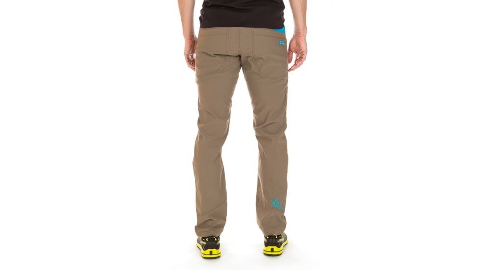 La Sportiva Talus Pant - Men's, Falcon Brown/Tropic Blue, Extra Large H59-804614-XL