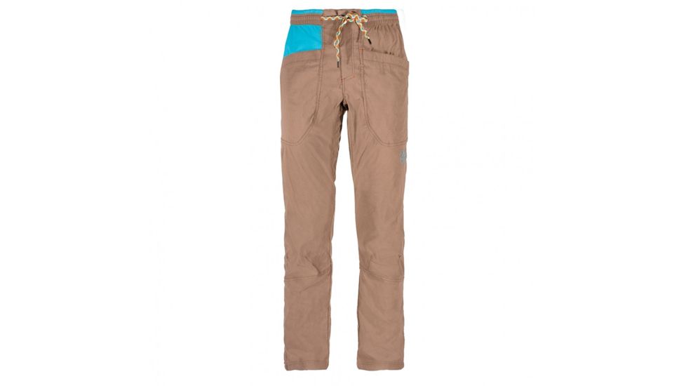 La Sportiva Talus Pant - Men's, Falcon Brown/Tropic Blue, Extra Large H59-804614-XL